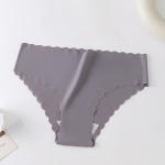 Women’s Seamless Mid-Waist Panties – Soft Breathable Nylon Briefs in Multiple Colors